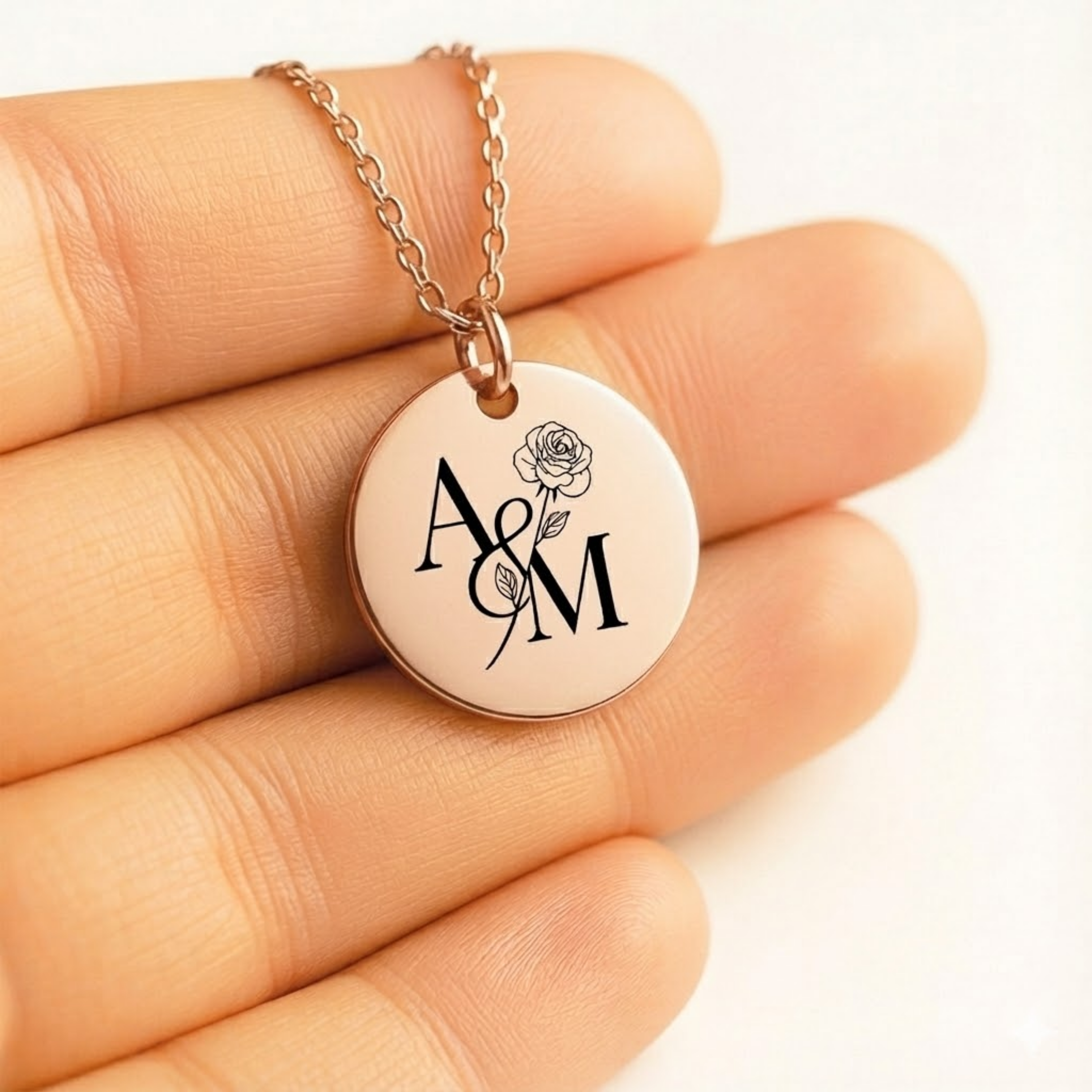 Amélise Rose Pendant