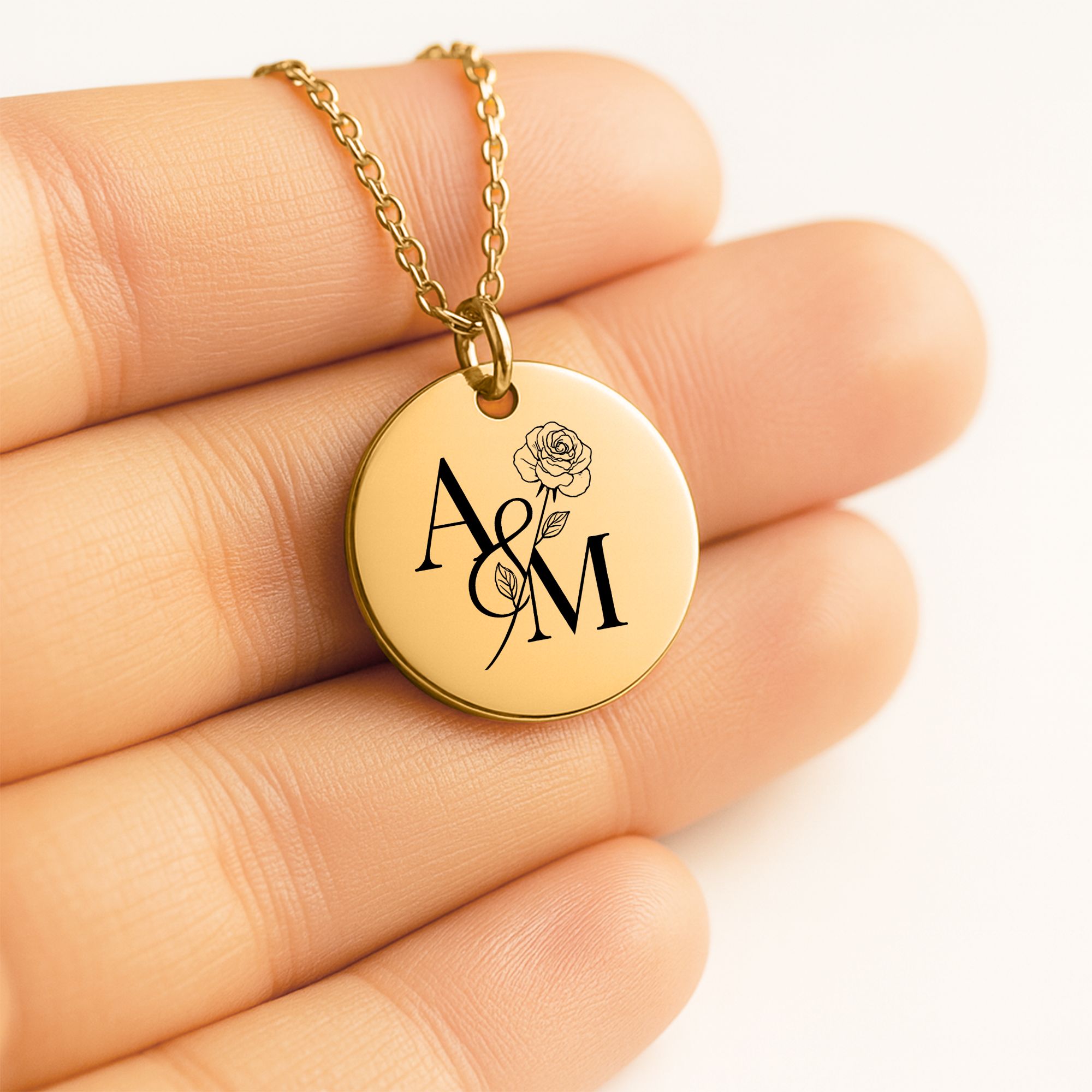 Amélise Rose Pendant